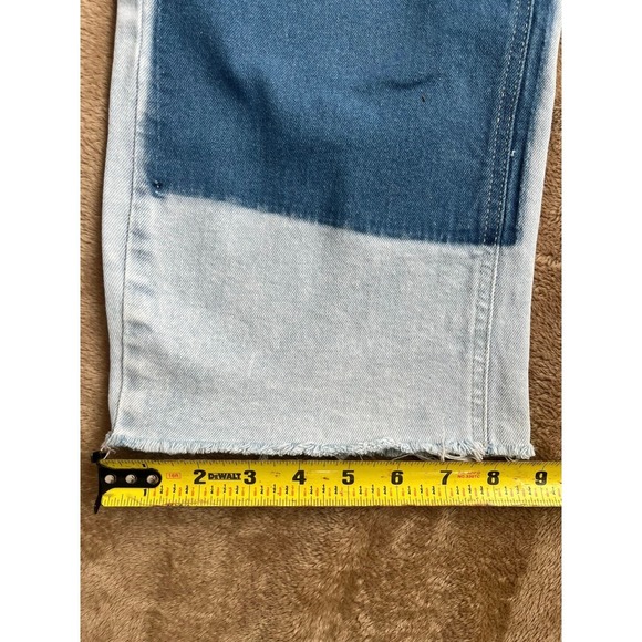 Indigo Rein Multi Color/Patchwork Jeans Women's Size 15, 31x28 - Picture 8 of 8